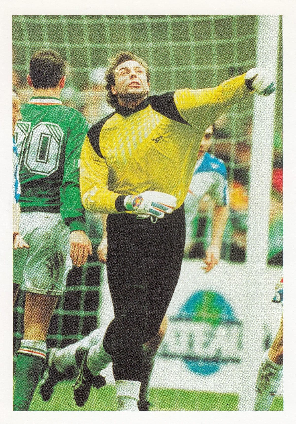Dmitri Kharine Russia Russian International Goalkeeper Postcard