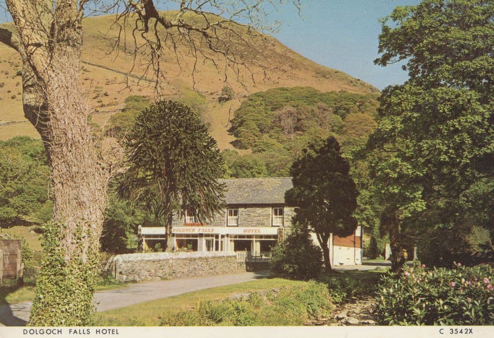Dolgoch Falls Hotel Scotland Postcard