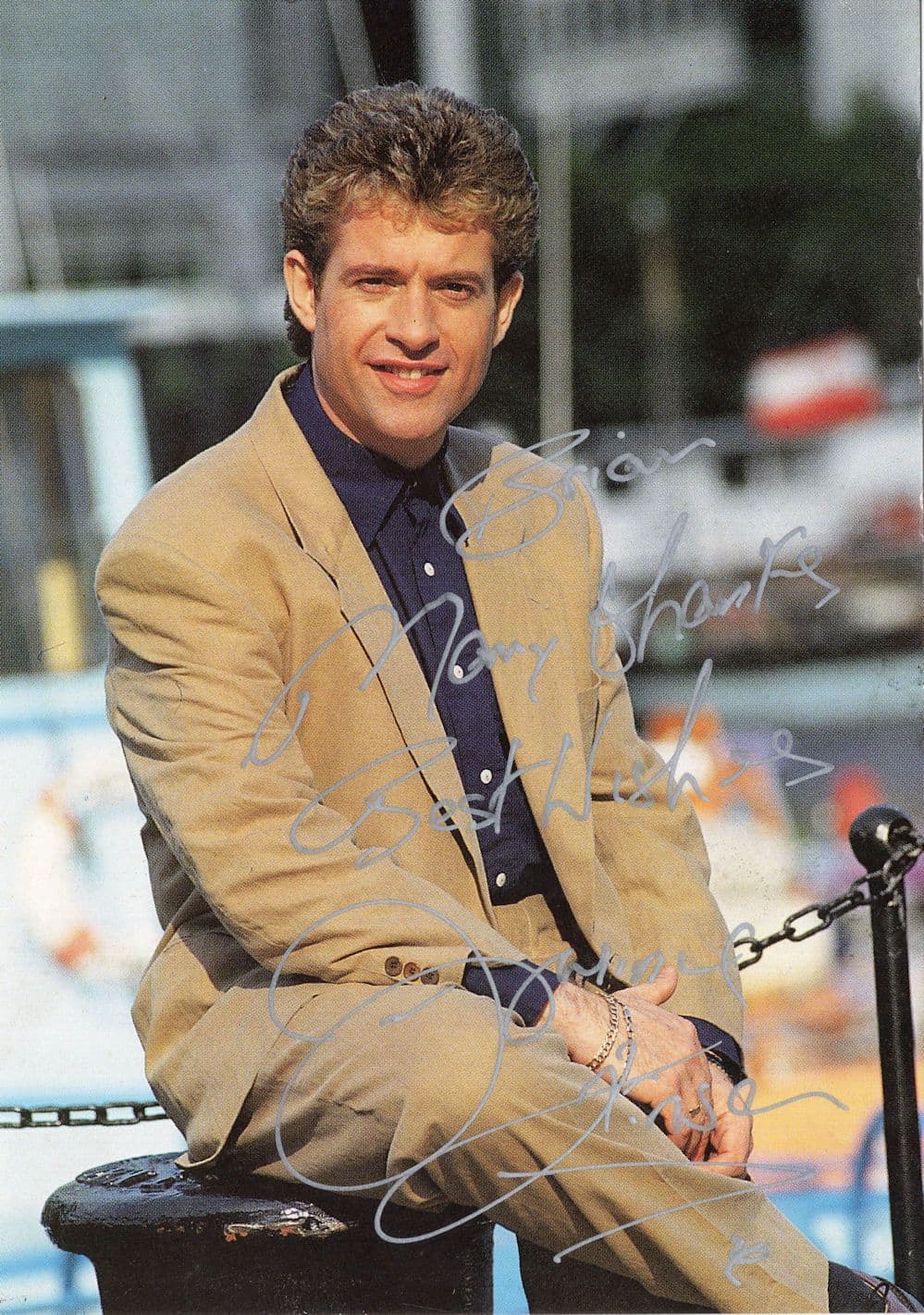 Dominic Kirwan Country Singer Large Hand Signed Photo