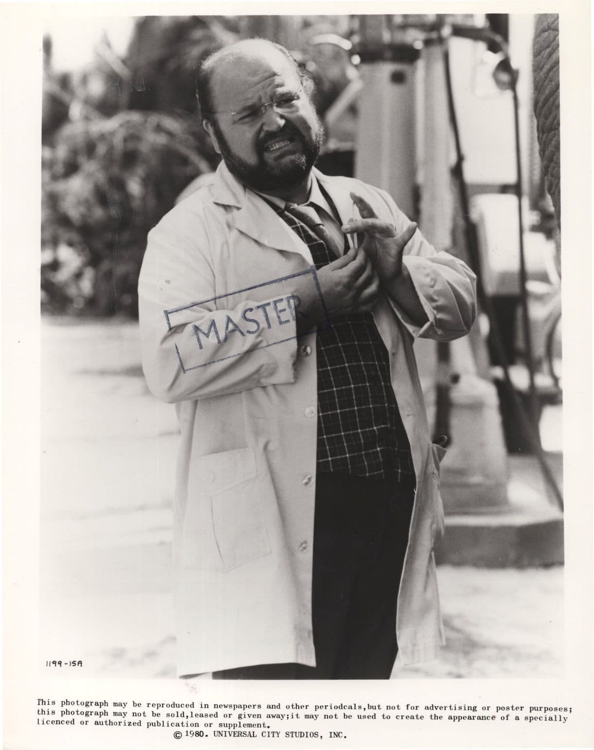 Don DeLuise Smokey & The Bandit 2 Film Monochrome Publicity Photo