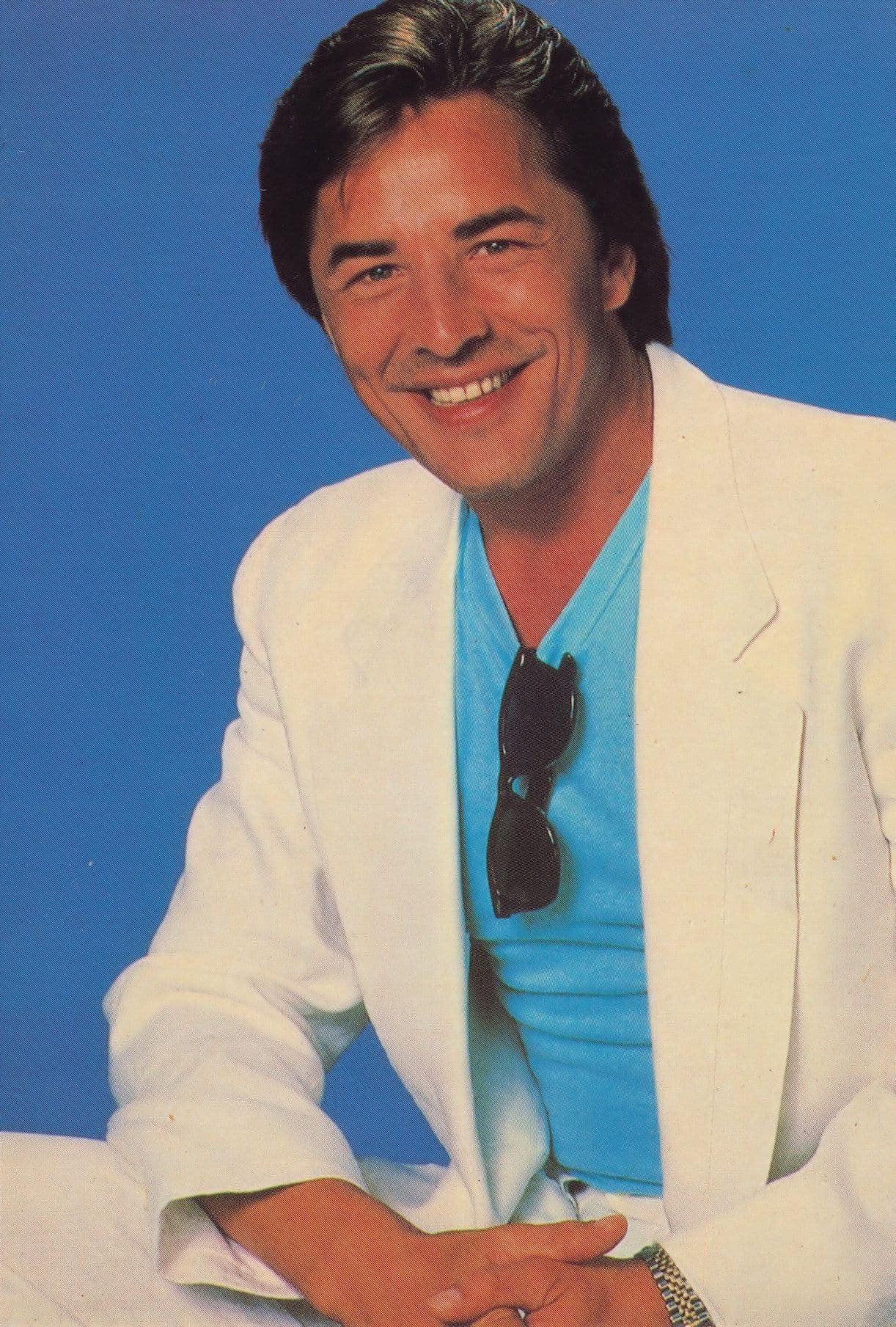 Don Johnson Rare French Postcard
