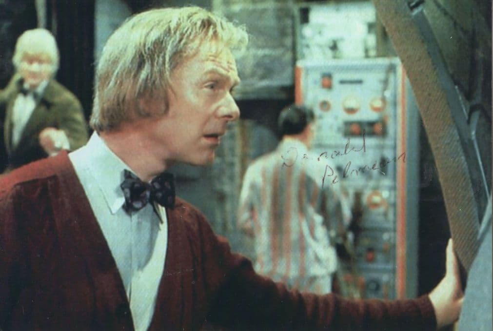 Donald Pelmear The Time Warrior Dr Who Jon Pertwee Hand Signed Photo