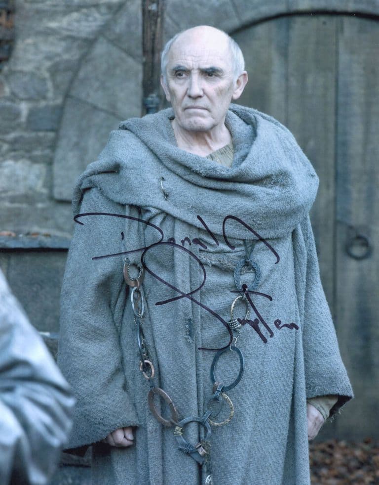 Donald Sumpter Game Of Thrones 10x8 Hand Signed Photo