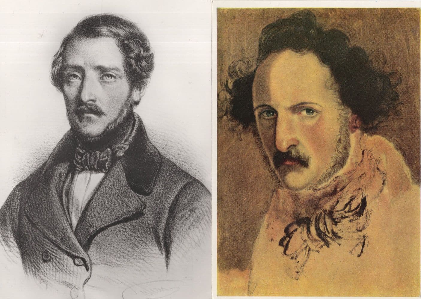 Donizetti Italian Classical Music Composer 2x Postcard s