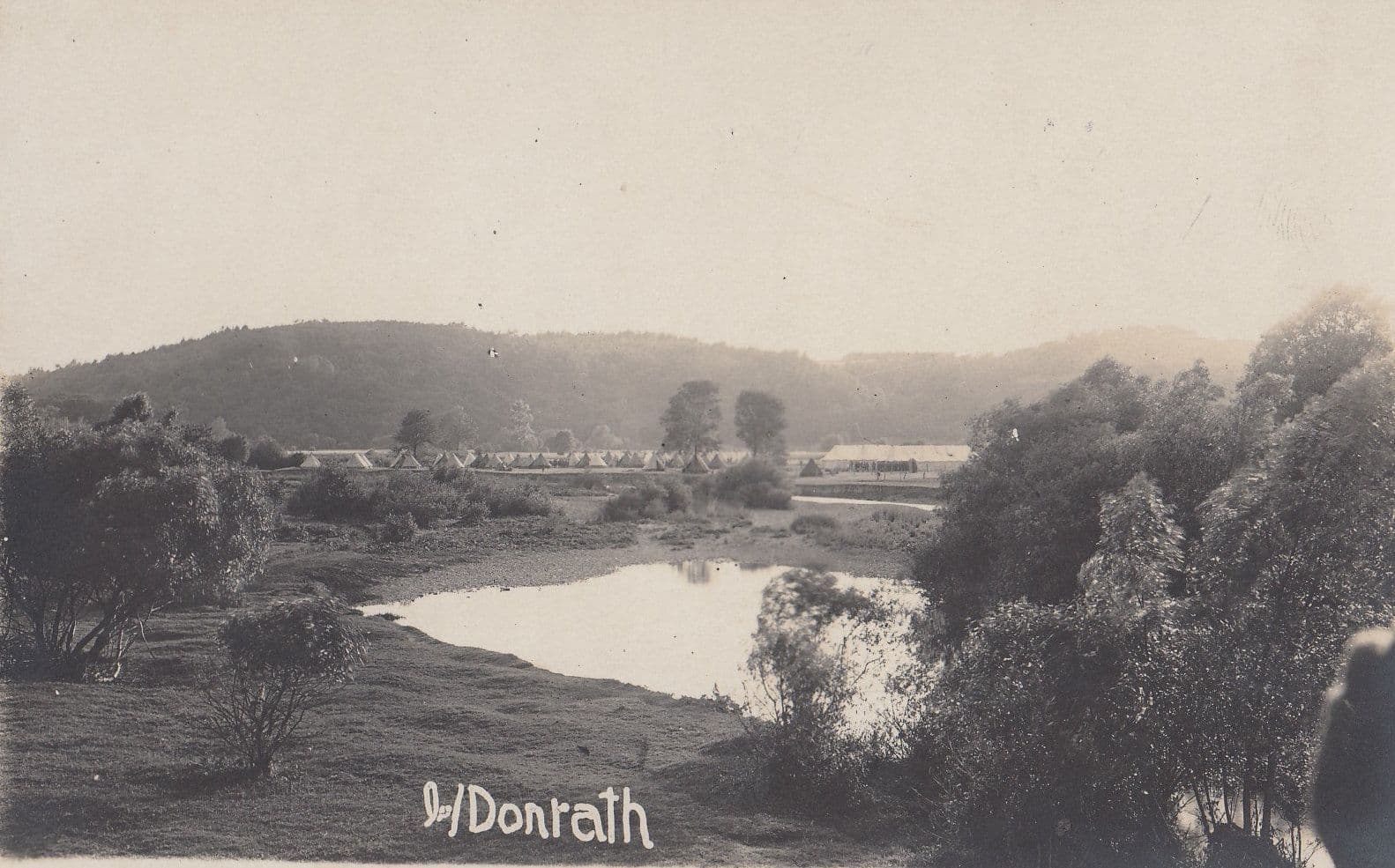 Donrath German Rhein Sieg Military Collection Postcard