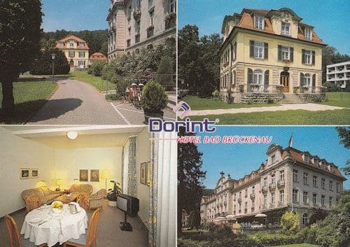 Dorint Hotel Bad Bruckenau Germany Postcard