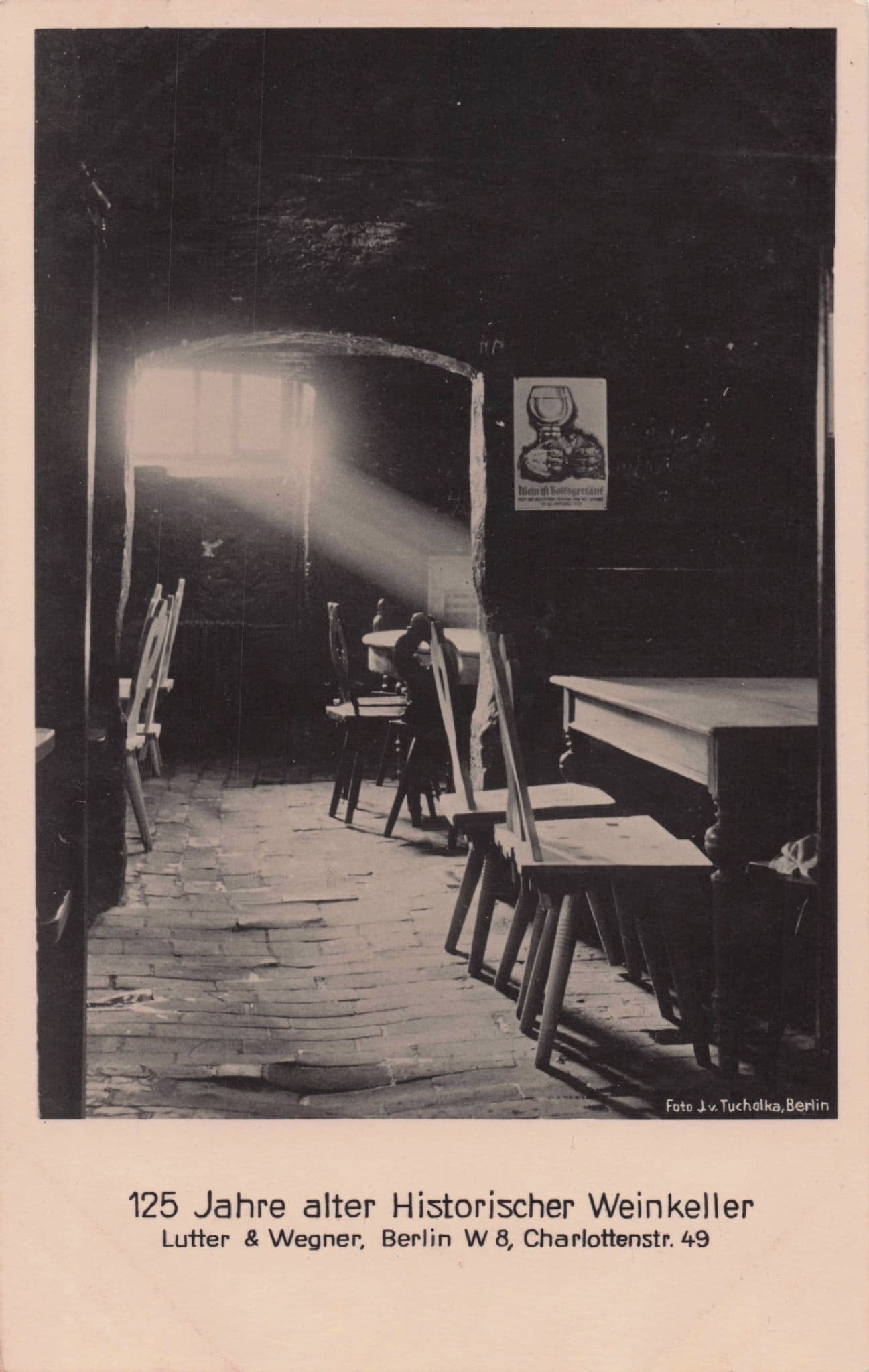 Dr Faust Leipzig Auerbachs Keller Weinkeller German Old Postcard