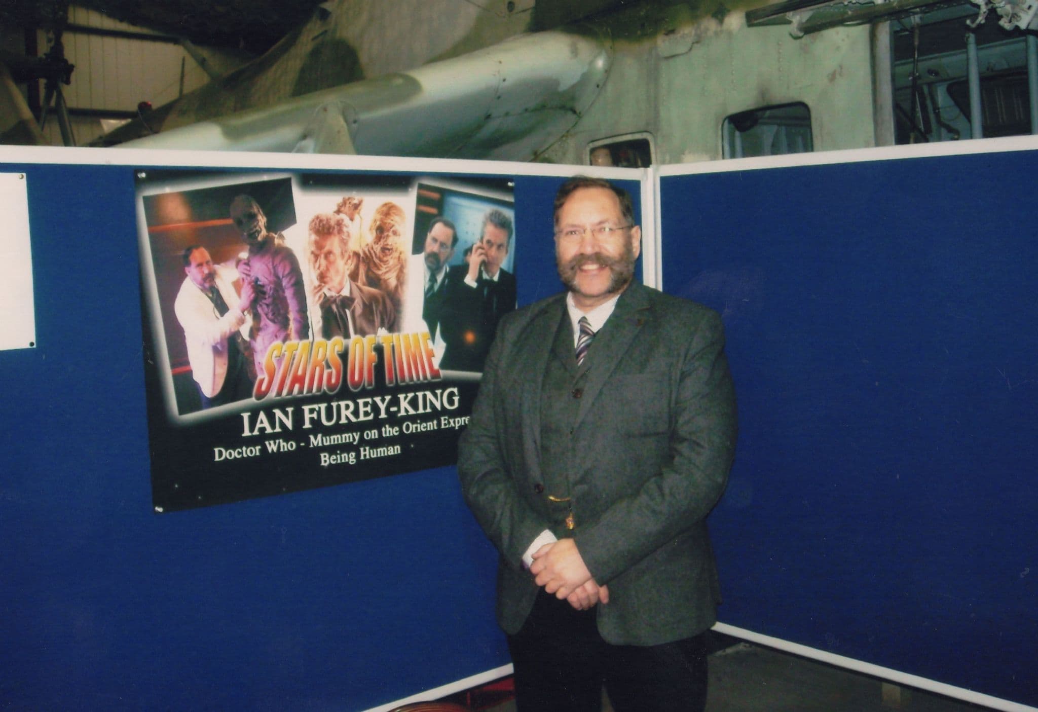 Dr Who Mummy Orient Express Ian Furey King 2x Hand Signed COA Photo s