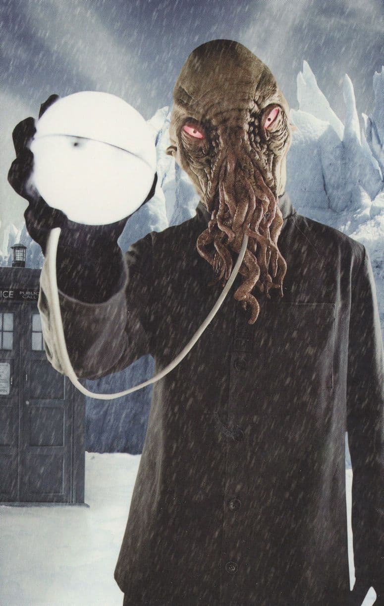 Dr Who Planet Of The Ood Red Eye Oods TV Show Postcard