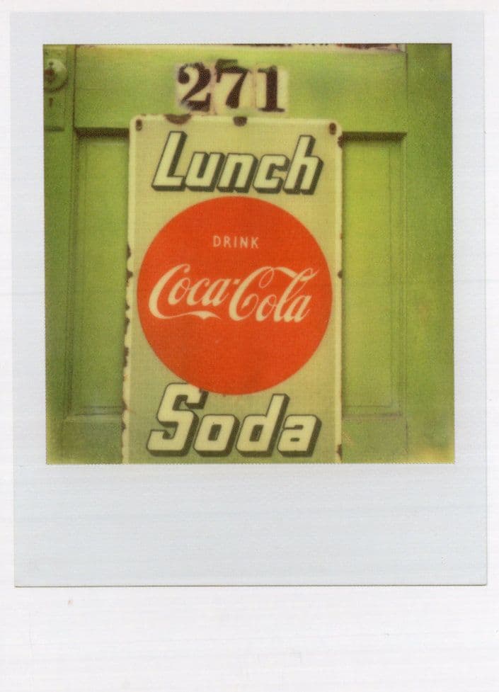 Drink Coca Cola Old Advertising Sign Soda Award Analog Photo Postcard