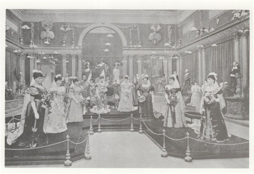 Duchess of Saxe-Colburg Teck York Madame Tussauds Postcard