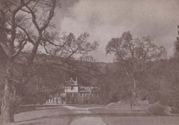 Dunkeld House Hotel Perth Large 1970s Scottish Postcard