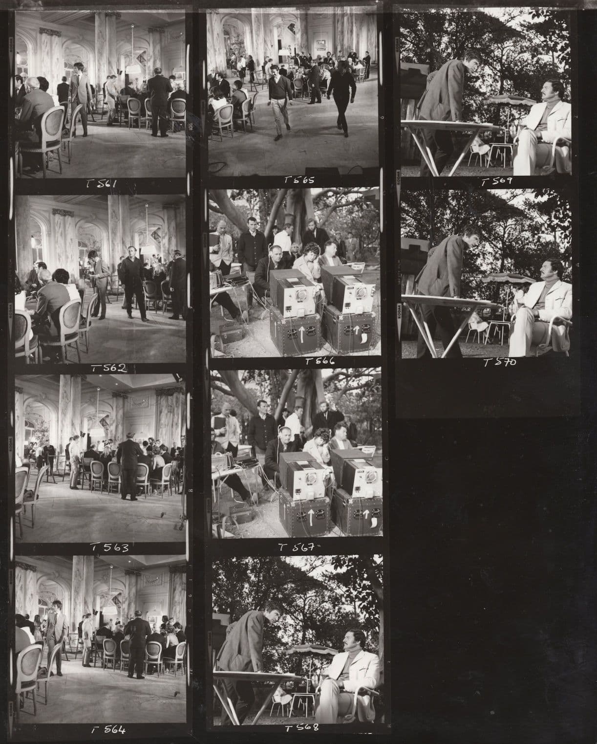 Dustin Hoffman 16mm Hollywood Film Strip 3x Monochrome Photo