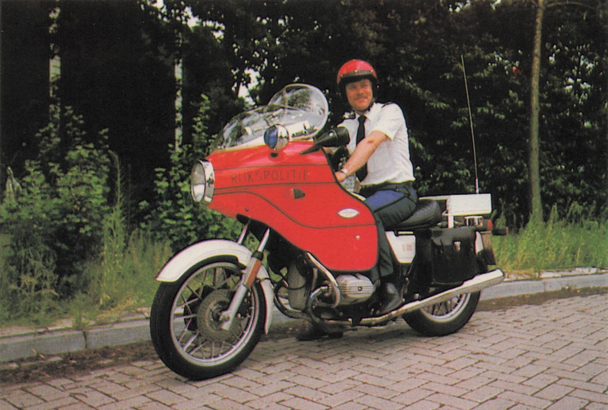 Dutch Holland Police Kuipmotorfiets BMW 800 Motorbike Trade Card