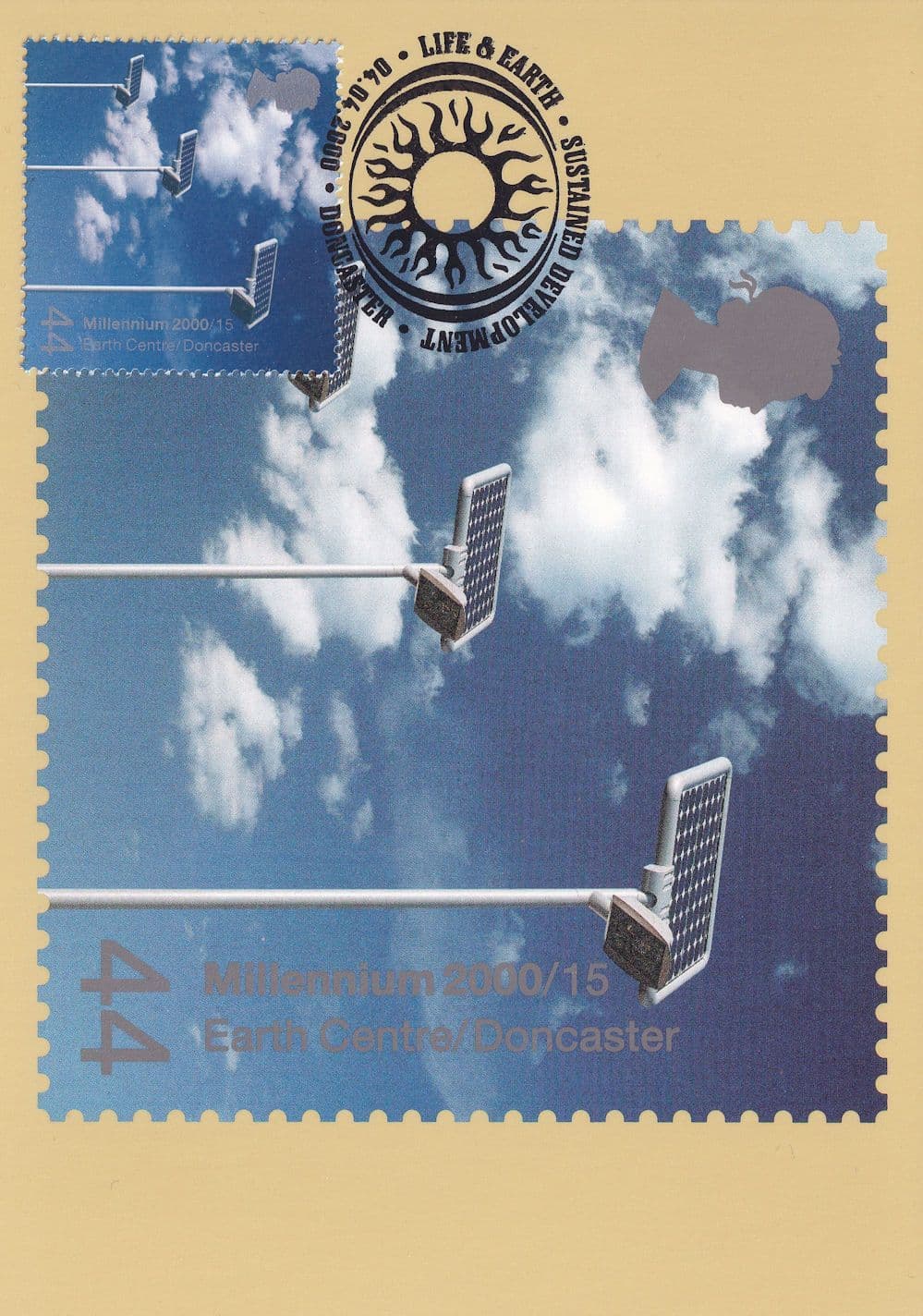 Earth Centre Doncaster Limited Edition First Day Cover Postcard