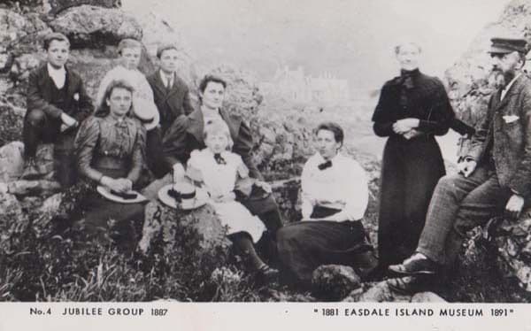 Easdale Jubilee Group Scottish Island Museum Postcard