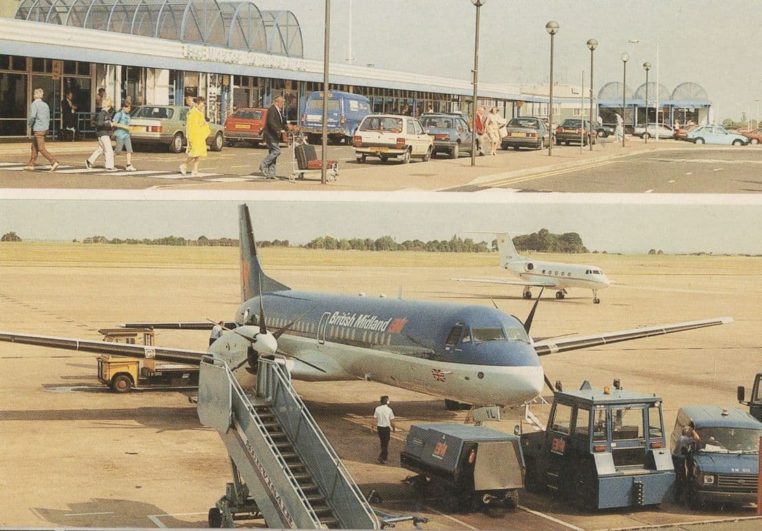 East Midlands International Airport LO5 Postcard