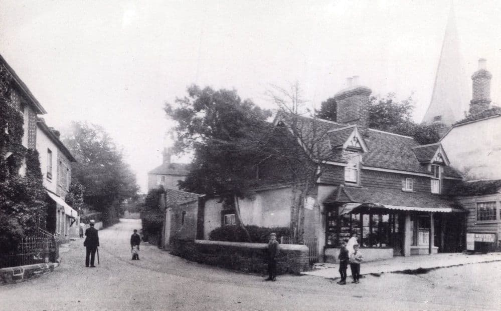 East Street Billinghurst Sussex Doctors Restaurant RPC Postcard