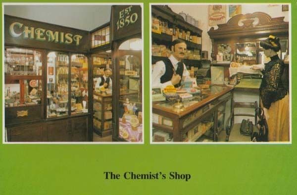 Eastbourne Chemists Chemist Pharmacy Shop Sussex Rare Postcard