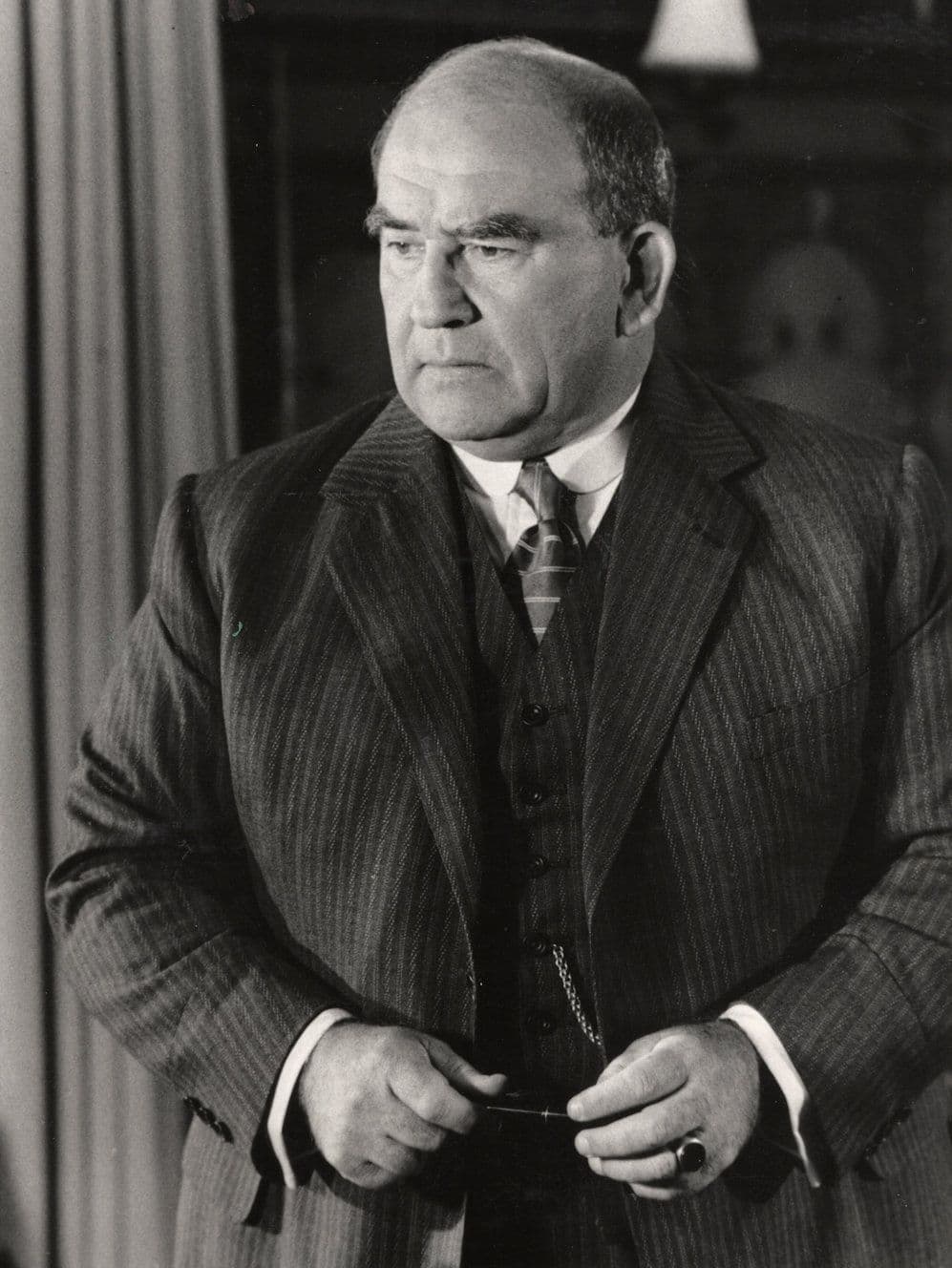 Ed Asner The Cuddly Bear in BBC2 Tender Is The Night Old Press Photo