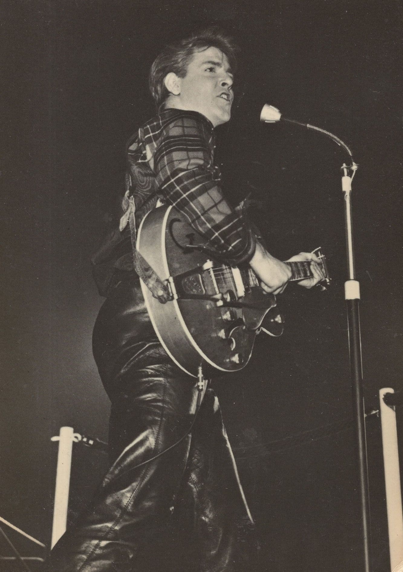 Eddie Cochran Stunning 1980s Photo Postcard