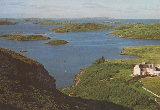 Eddrachillies Hotel Scourie Postcard