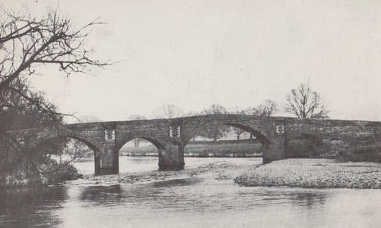 Eden Bridge Cumberland Cumbria Vintage Real Photo Postcard