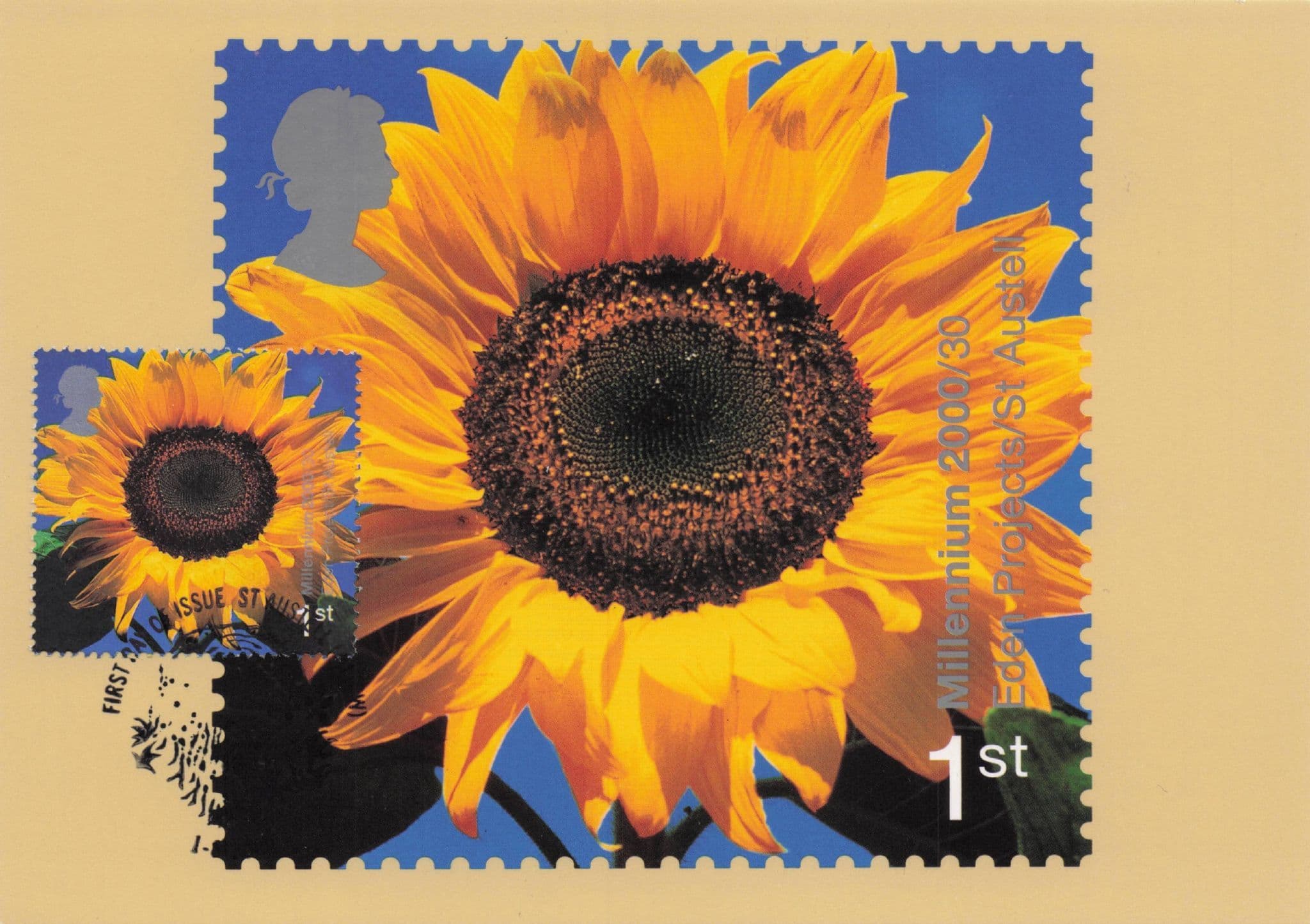 Eden Projects St Austell Royal Mail First Day Cover Postcard