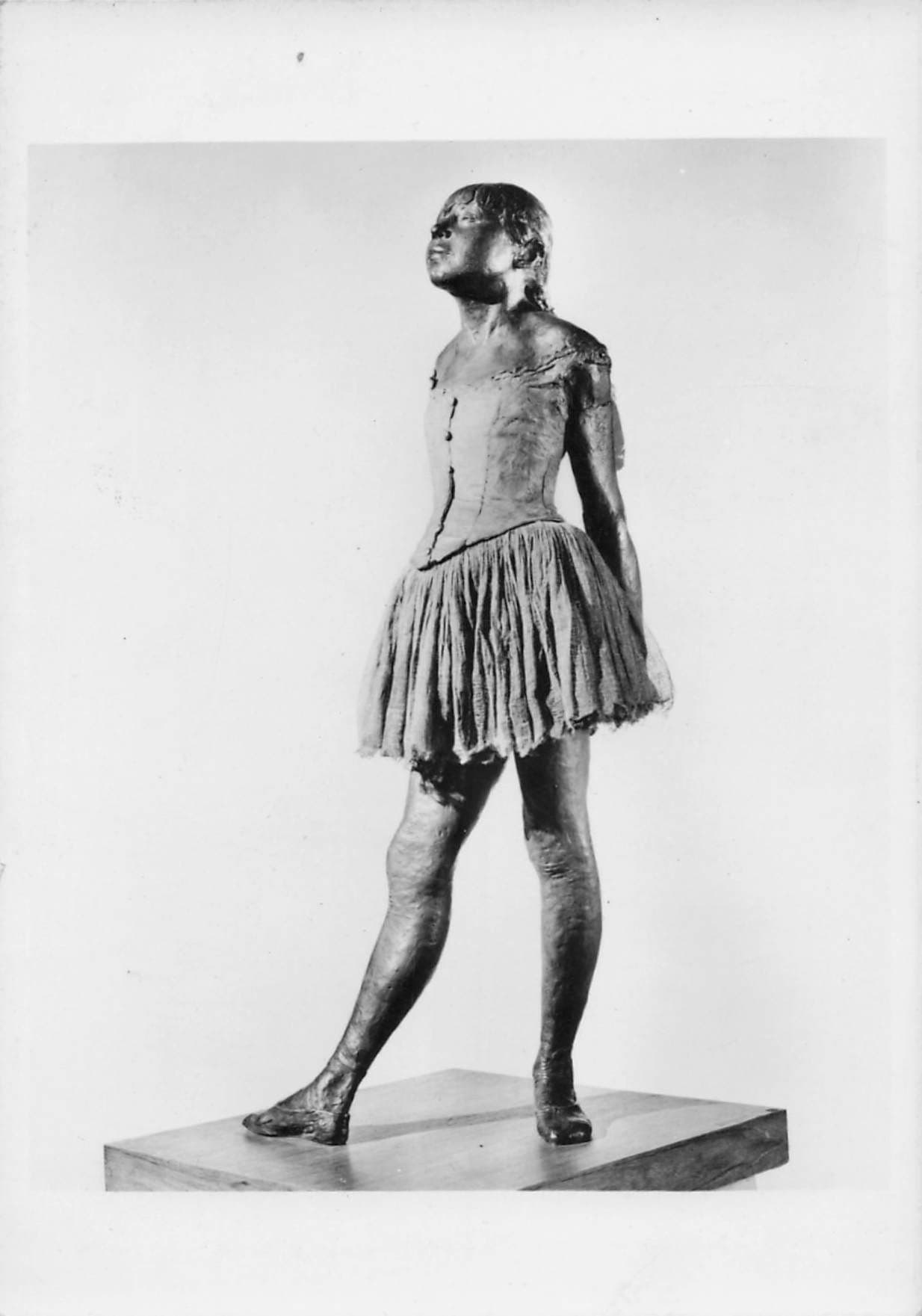 Edgar Degas The Little Dancer Sculpture Tate Gallery Art RPC Postcard