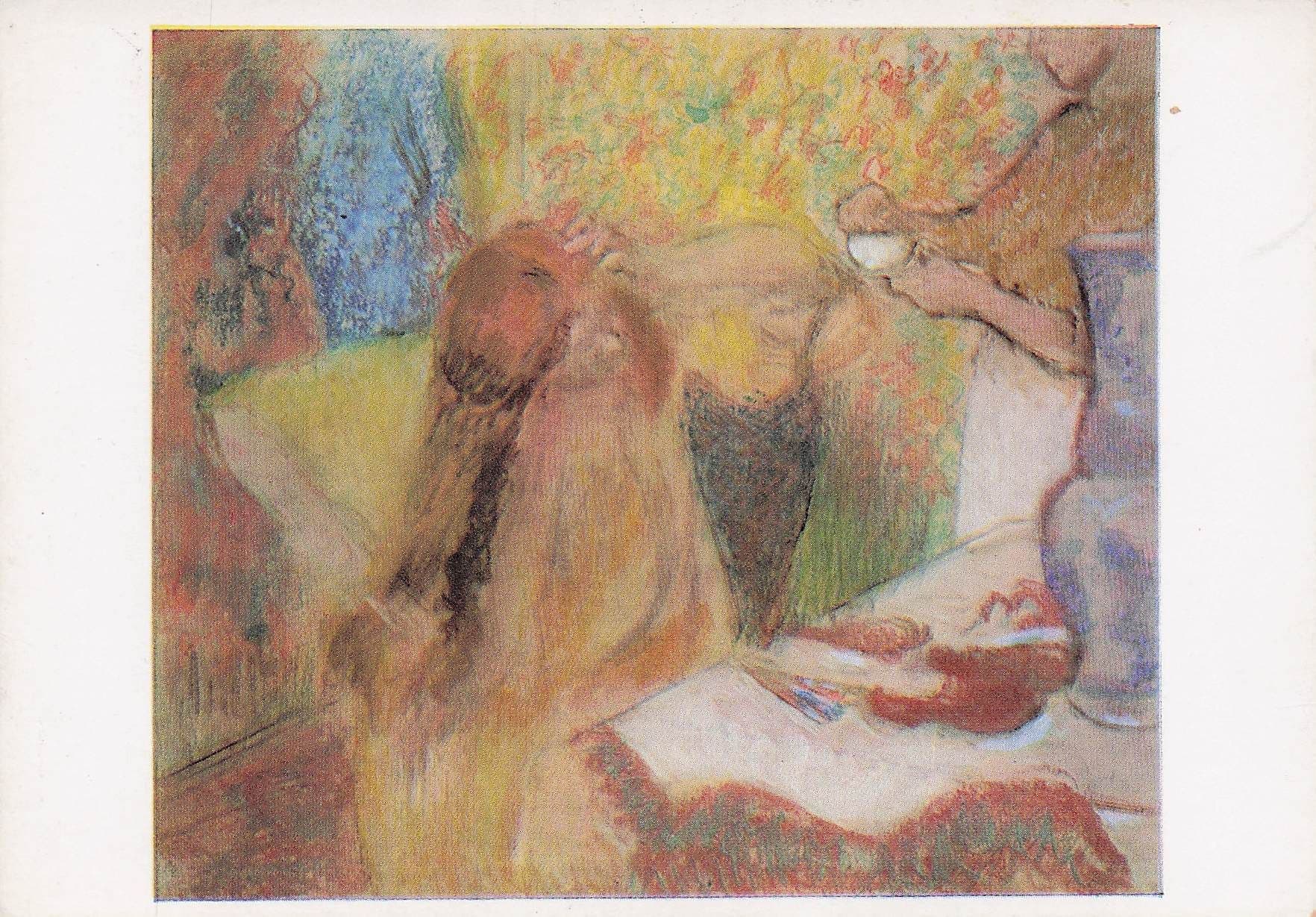 Edgar Degas Woman At Her Toilet Tate Gallery Painting Postcard