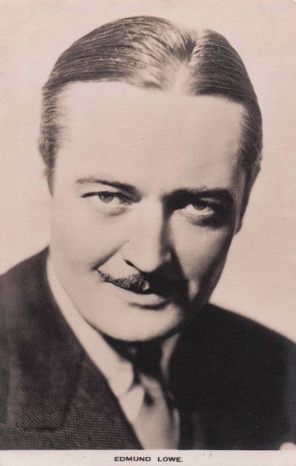 Edmund Lowe Film Weekly Vintage Actor Real Photo PB Postcard