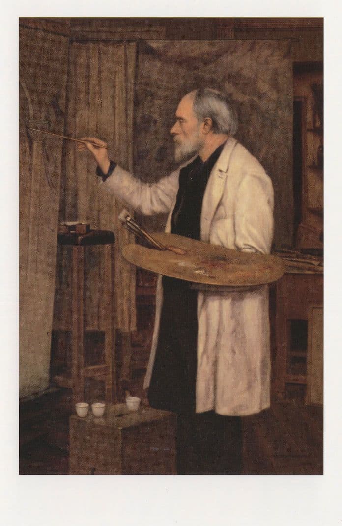 Edward Coley Burne Jones Rare Oil Painting Gallery Postcard