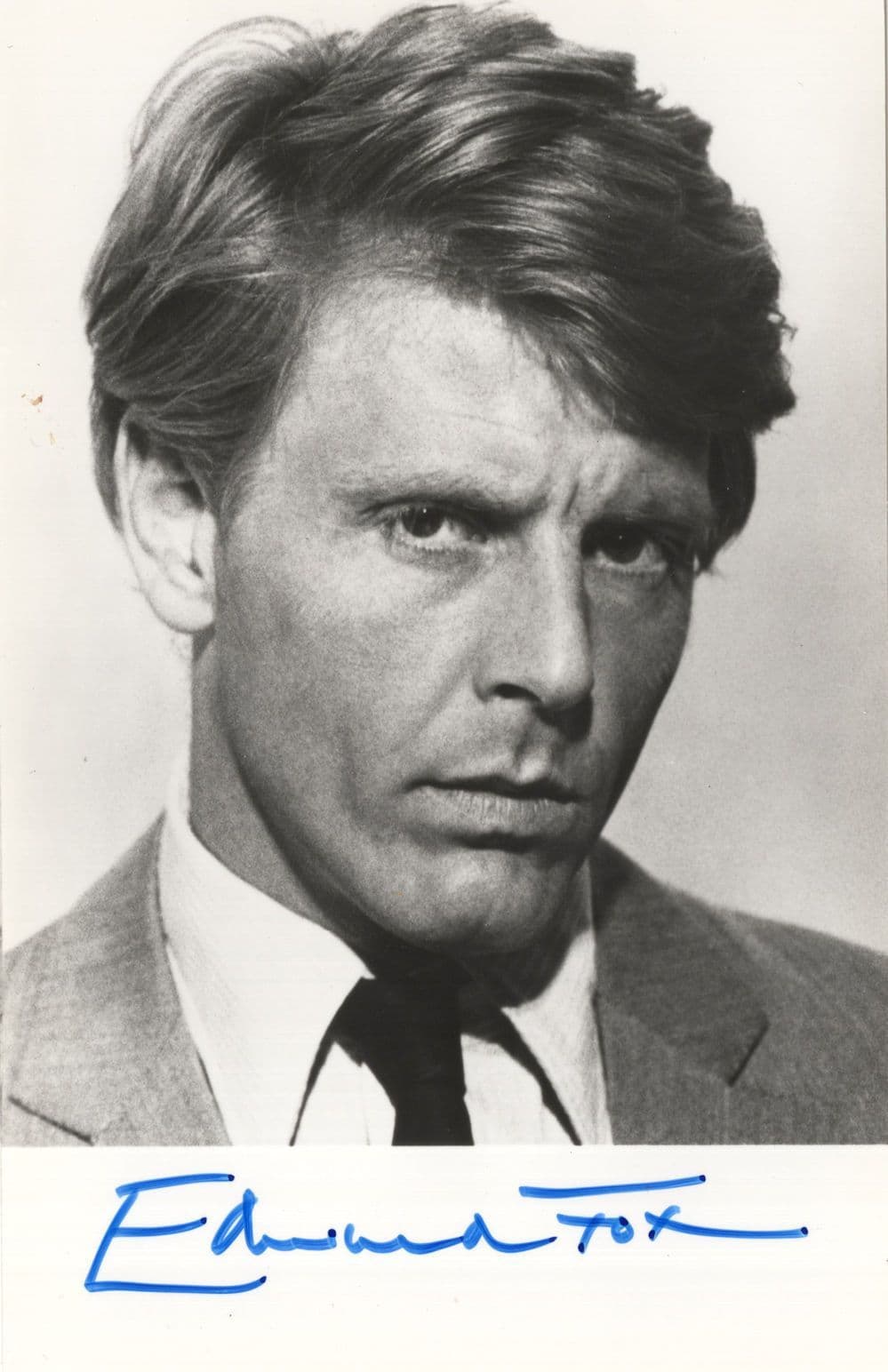 Edward Fox Epic Actor Original Hand Signed Photo