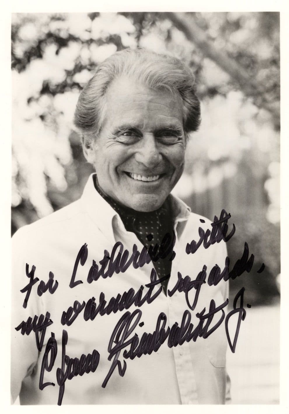 Efrem Zimbalist Jr 77 Sunset Strip 8x6 Hand Signed Photo