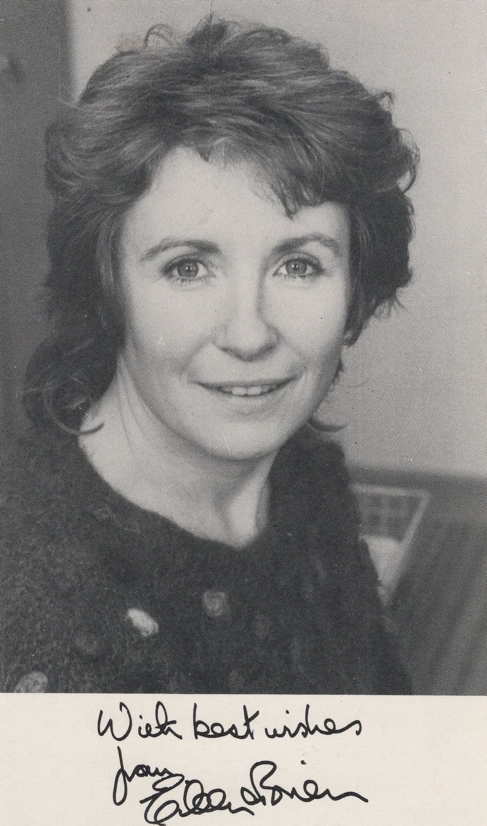 Eileen O'Brien Moving On Eastenders Old Printed Signed Photo