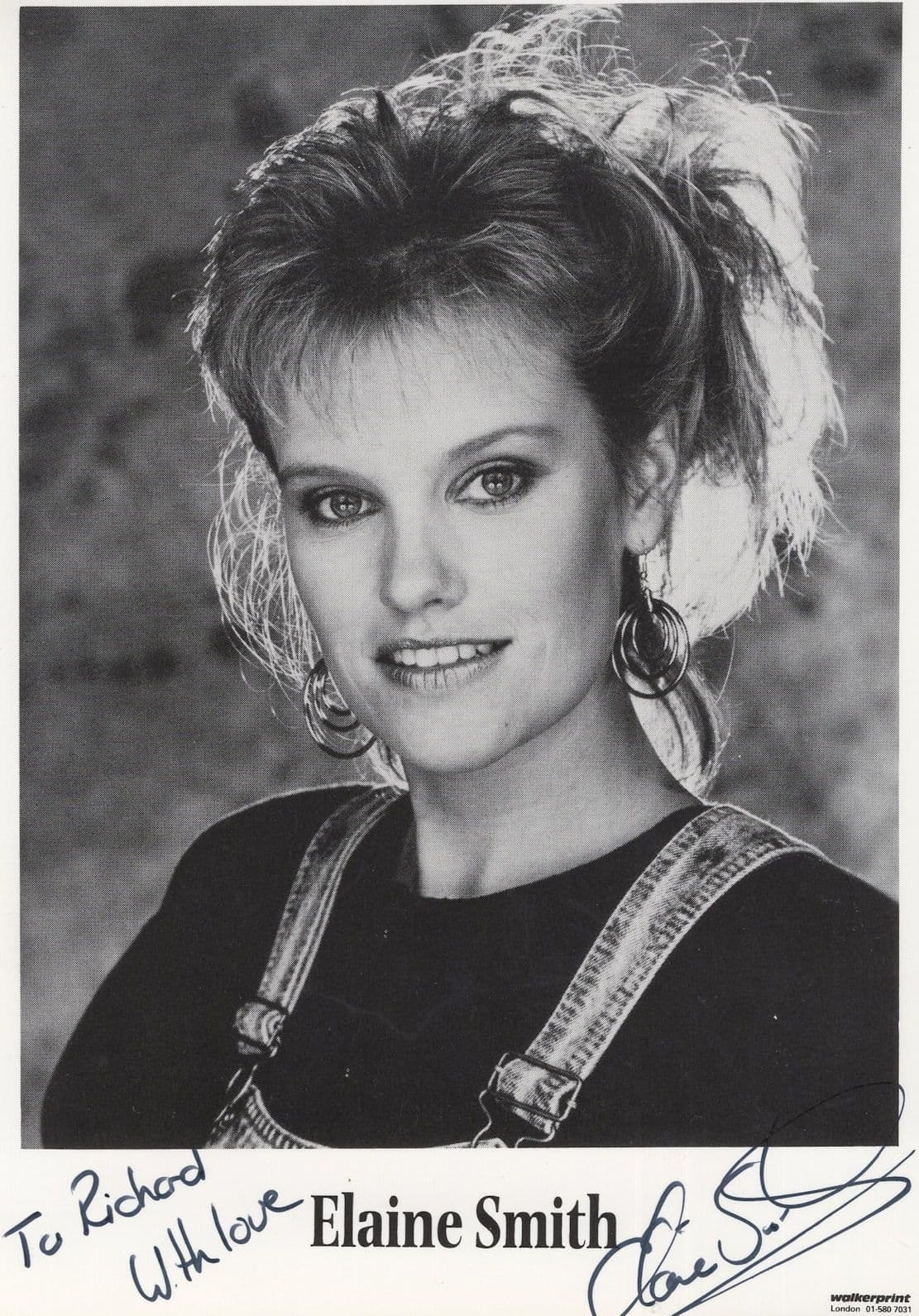 Elaine Smith Neighbours Hand Signed Photo