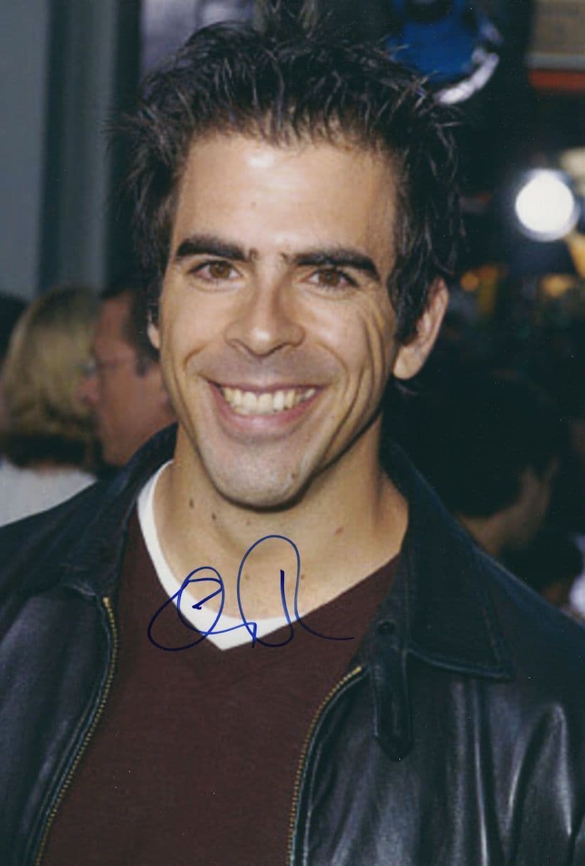 Eli Roth Horror Film Hostel Hostel Giant 12x8 Hand Signed Photo