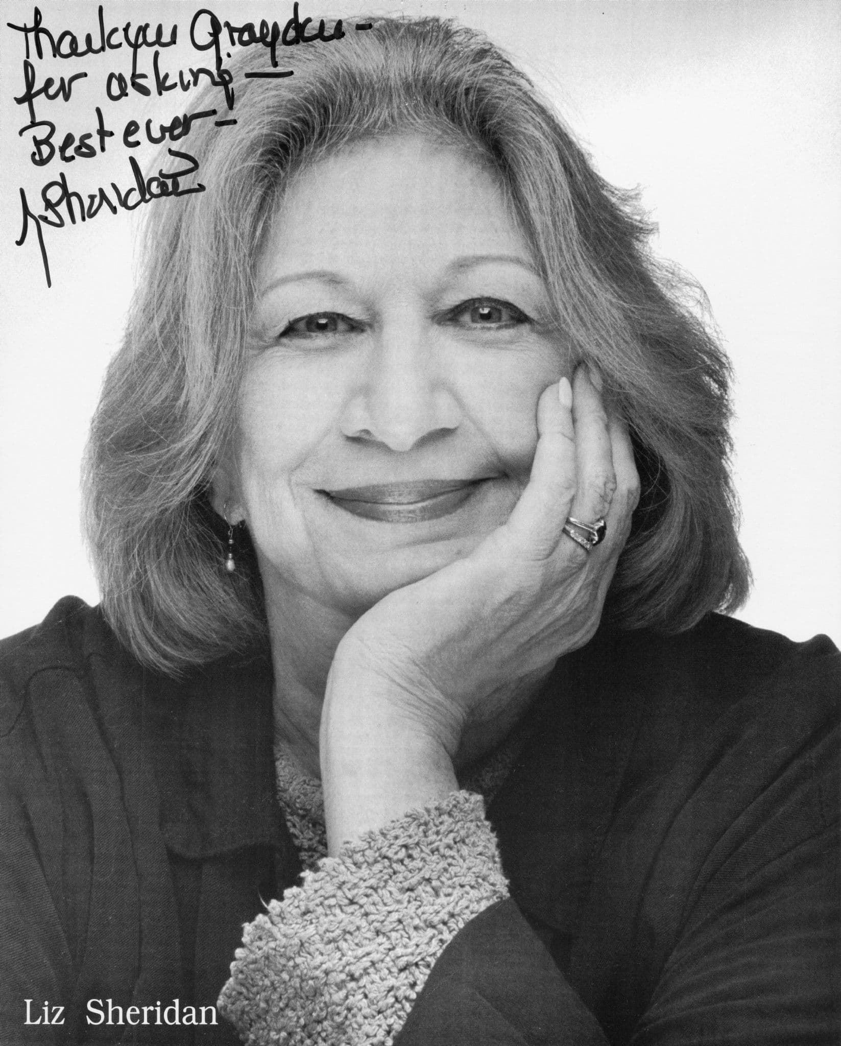 Elizabeth Liz Sheridan Seinfeld 10x8 Stunning Hand Signed Photo