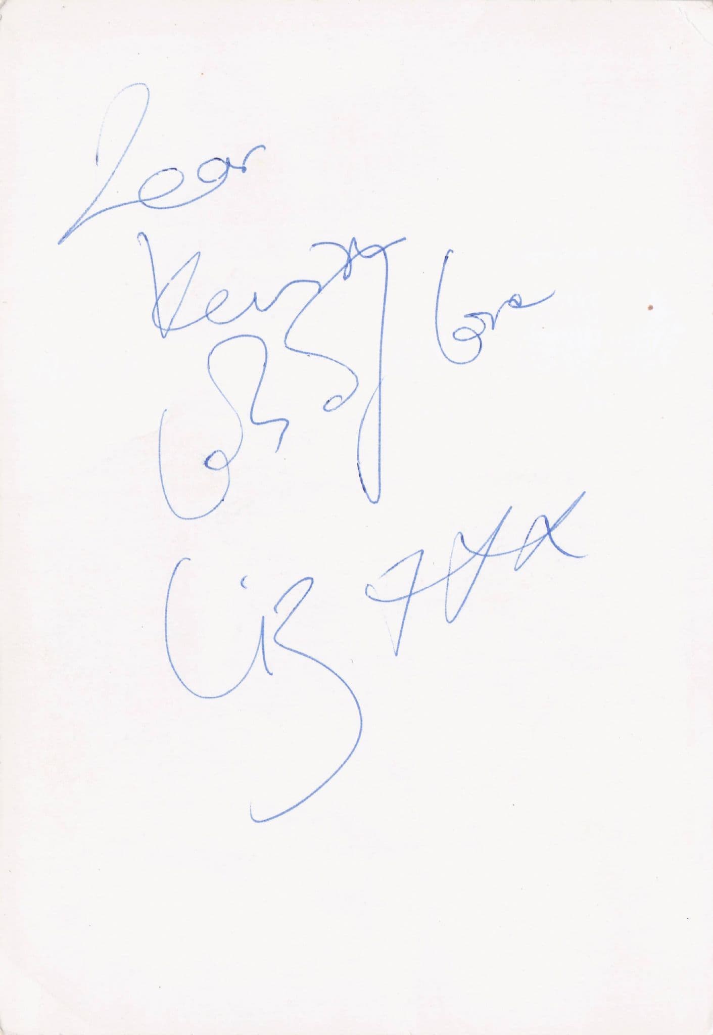 Elizabeth Morton Jeeves & Wooster The Tripods Hand Signed Photo