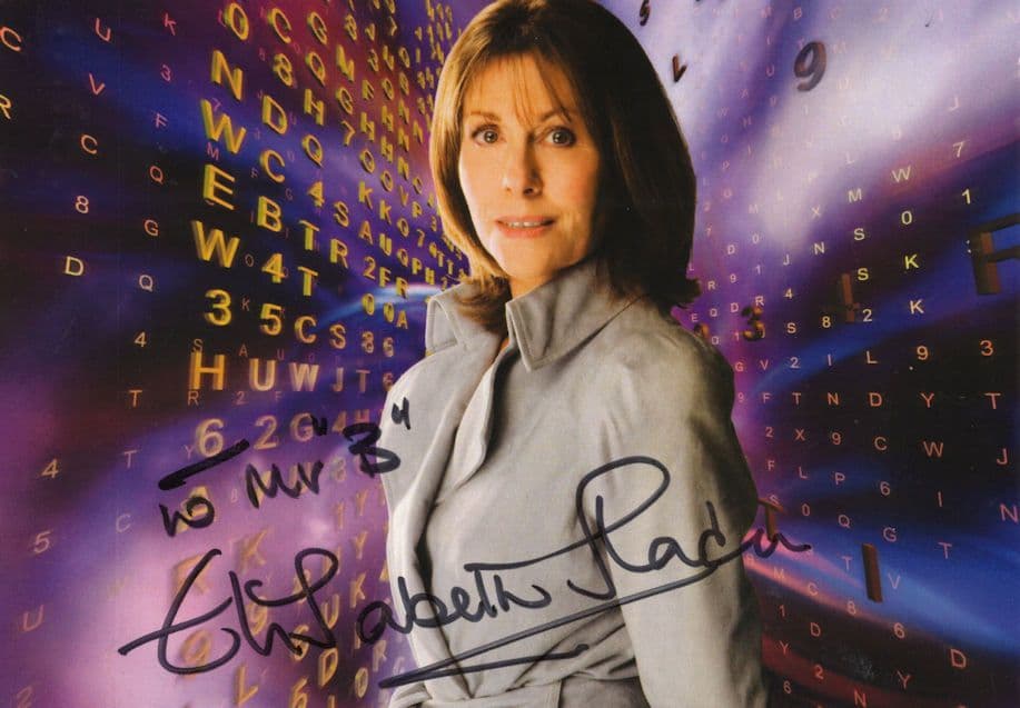 Elizabeth Sladen of Sarah Jane Adventures Dr Who Hand Signed Photo