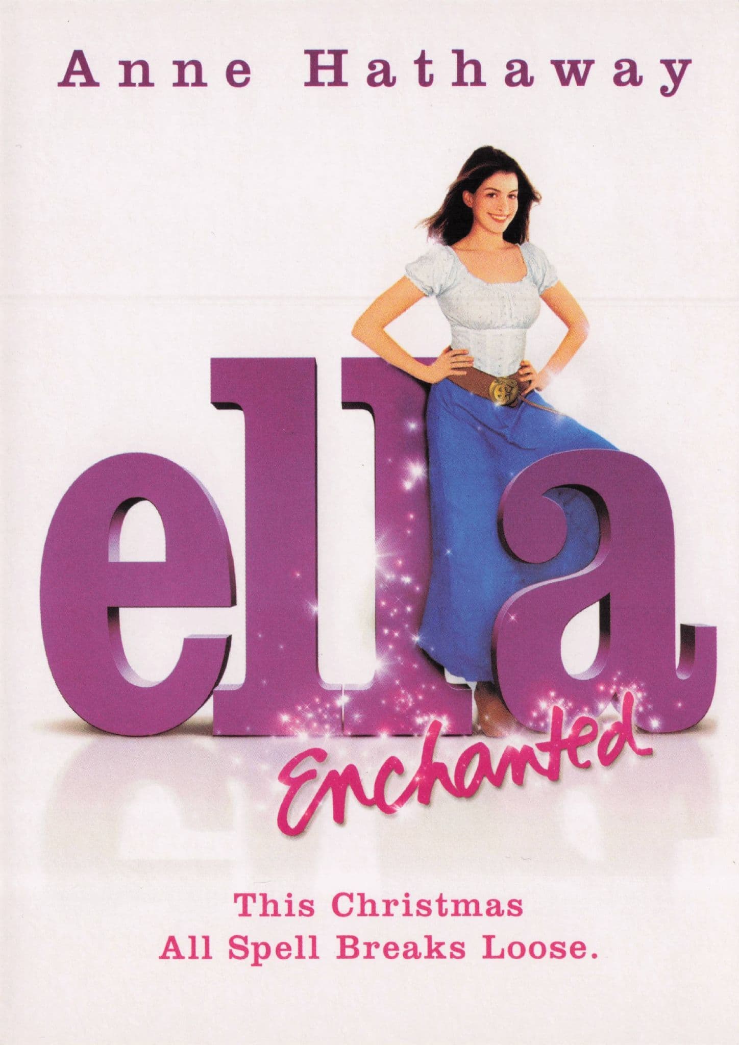 Ella Anne Hathaway Cinema Film Poster Postcard