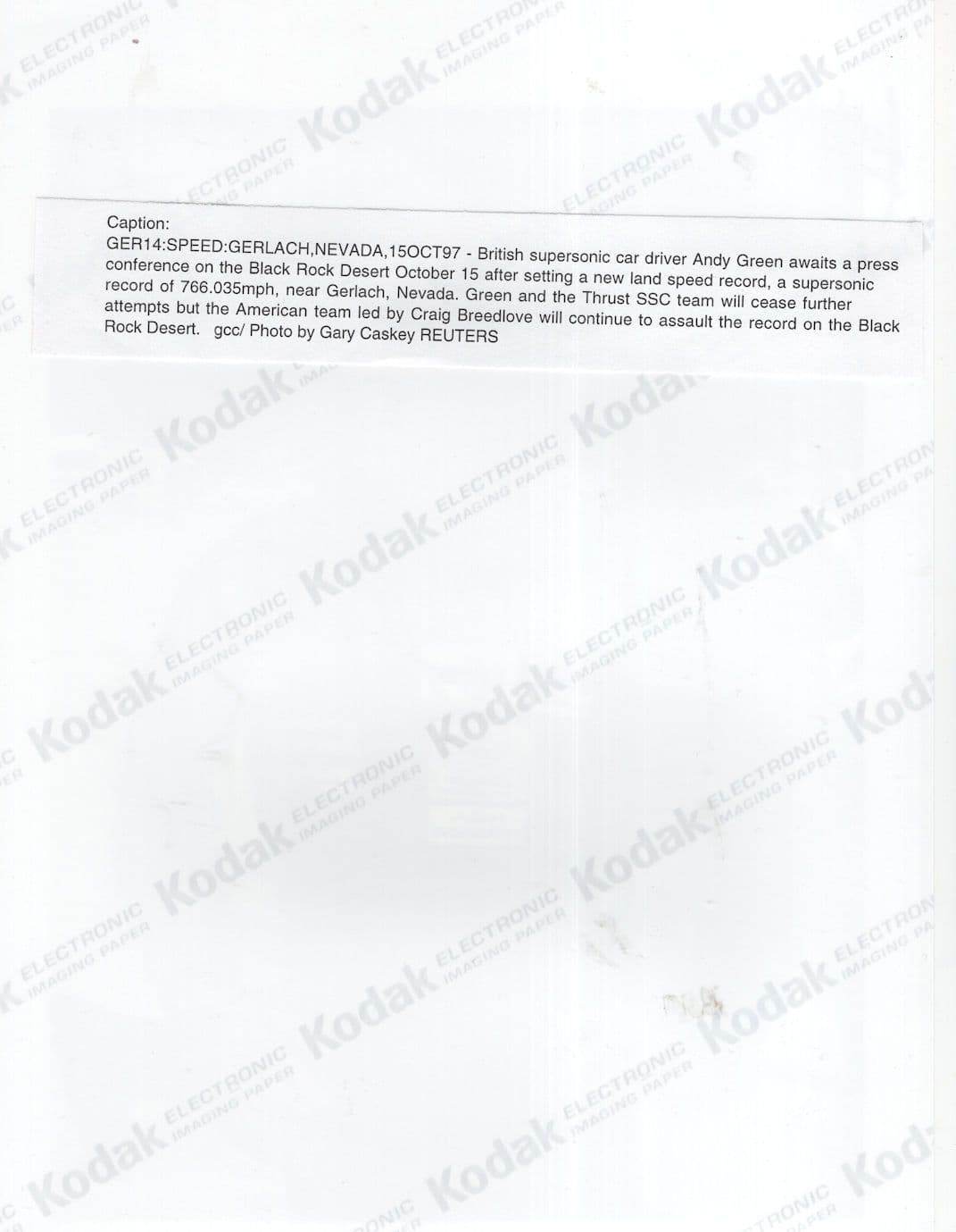 Ellen MacArthur Yacht Race Reuters Southampton 12x8 Hand Signed Press Photo