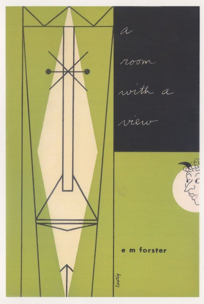 EM Forster A Room With A View 1943 Book Postcard