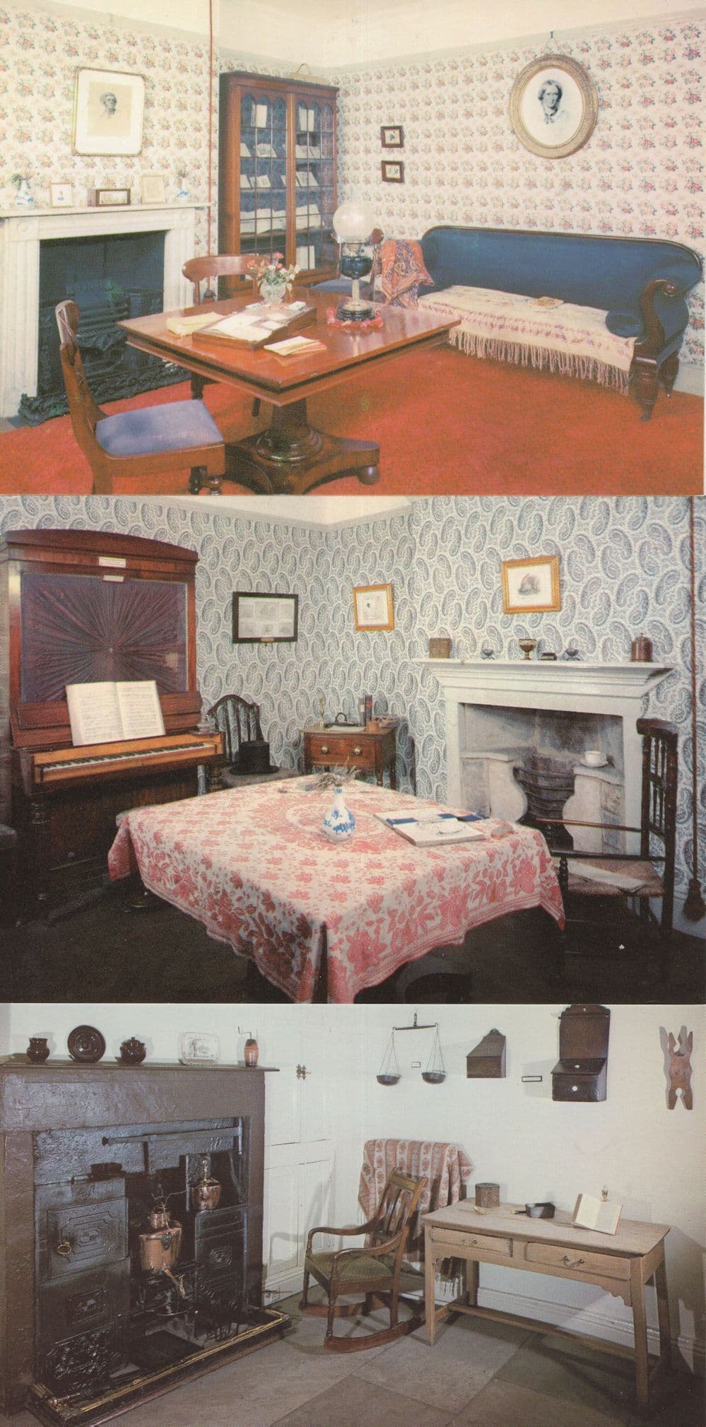 Emily Bronte Parsonage Museum 3x Postcard s