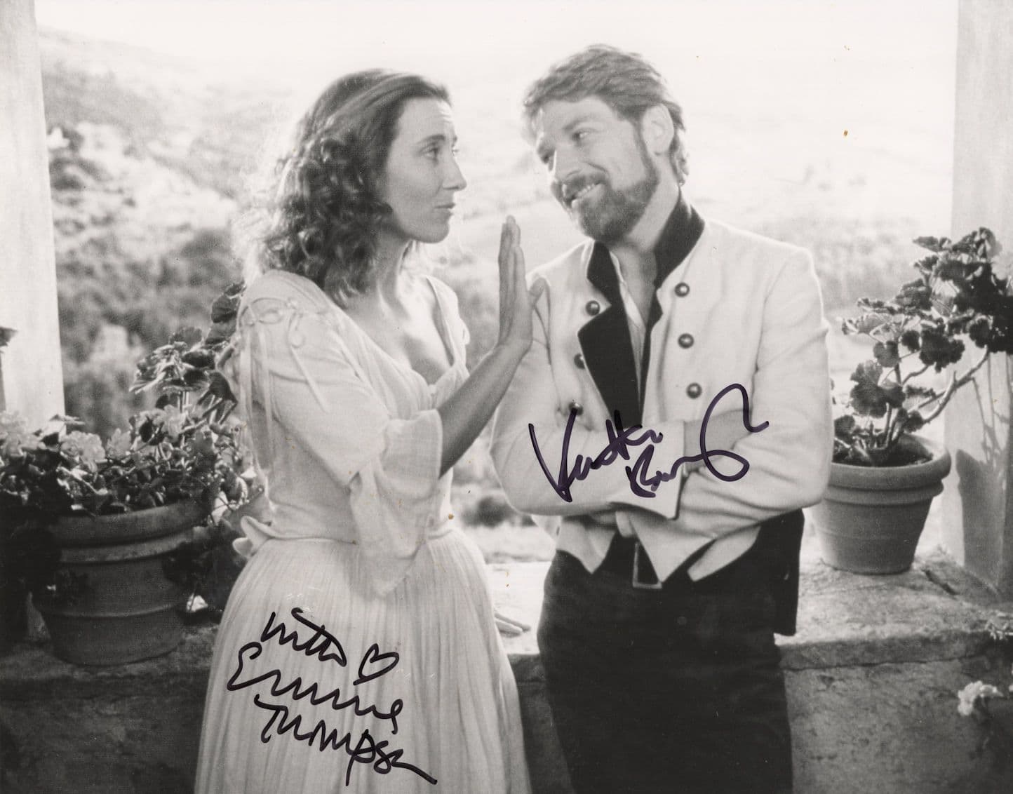 Emma Thompson & Kenneth Branagh MULTI 10x8 Hand Signed Photo