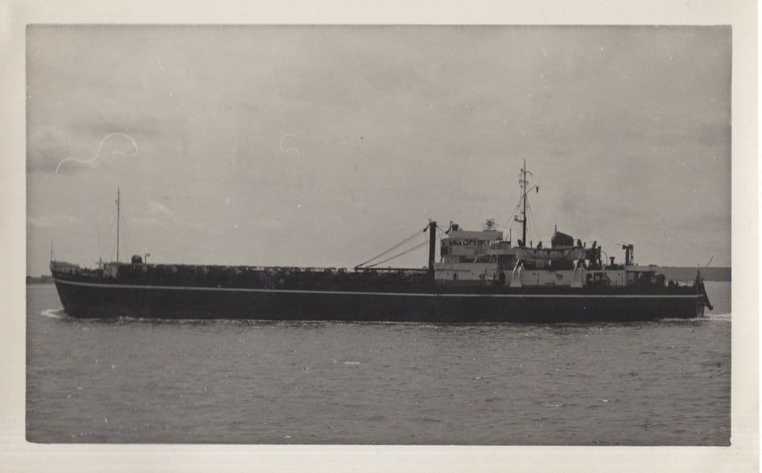Empire Baltic Landing Ship Tank RO Ferry Vintage Ship Photo