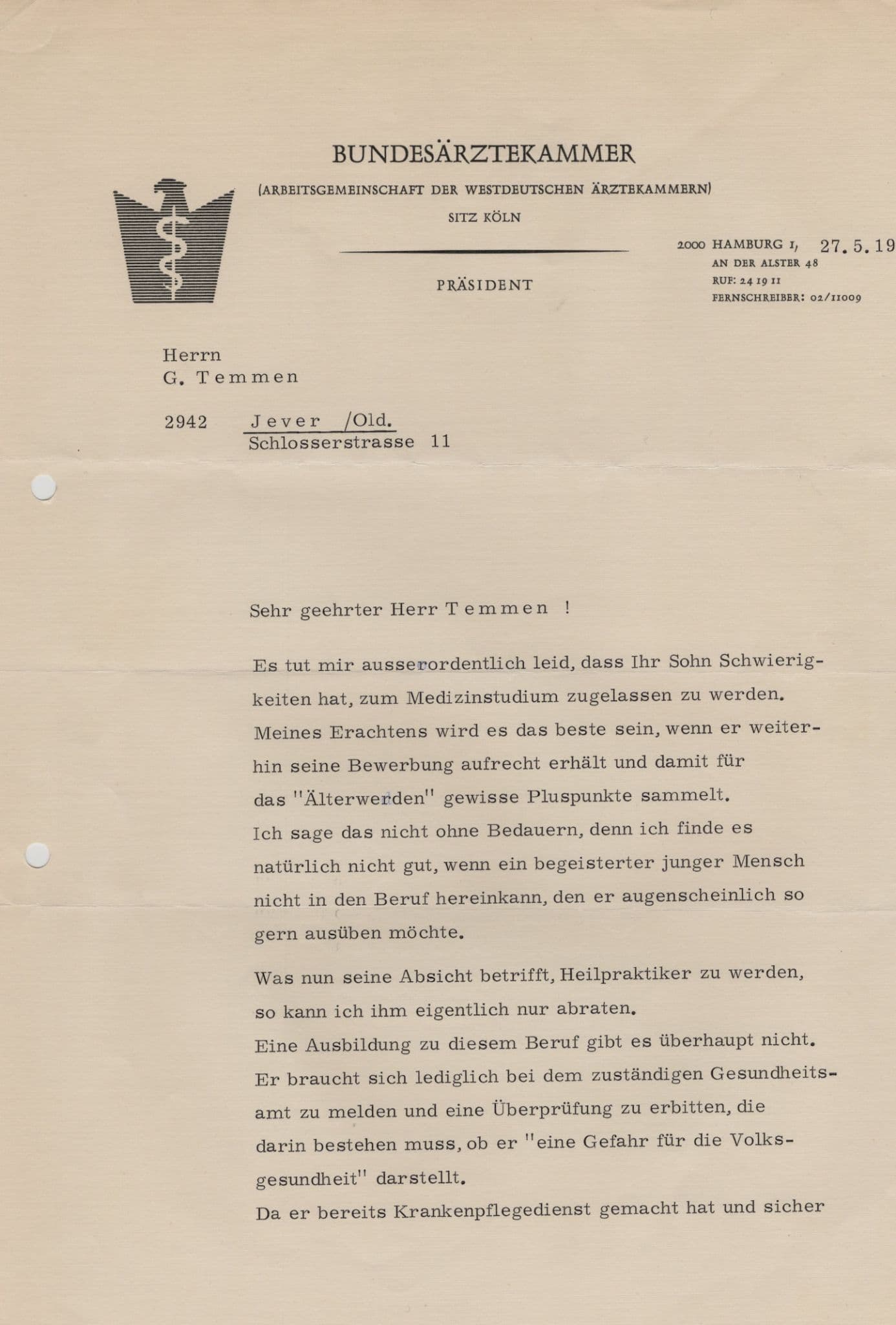 Erich Seligmann Fromm German Jew Socialist Medical Hand Signed Letter