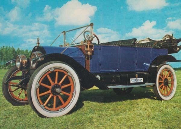 Essex 1912 Car Rare Photo Postcard