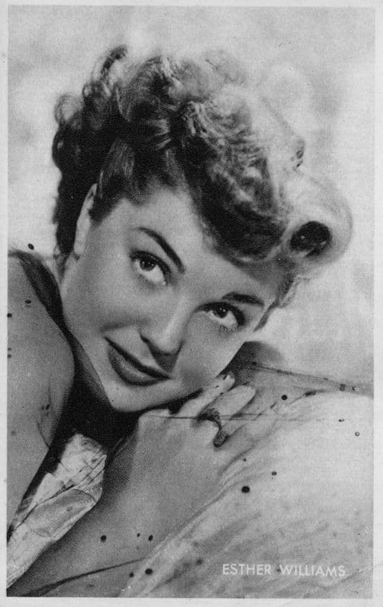 Esther Williams Vintage Rare Kwatta Film Movie Postcard Size Portrait