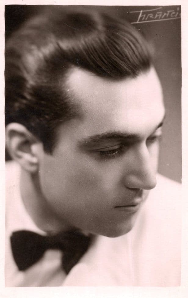 Etienne Bernard Opera Tenor Plain Back Postcard Photo